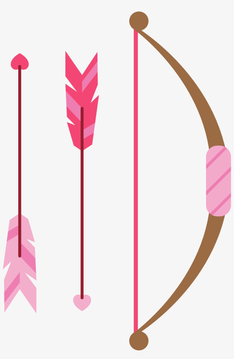 Arrow Feather Clip Art - Розовая Стрела Png, transparent png download