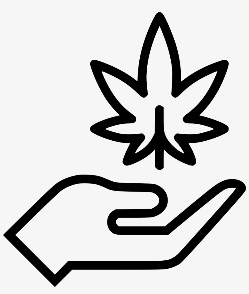 Hand Marijuana Weed Pot Comments - Cannabis, transparent png download