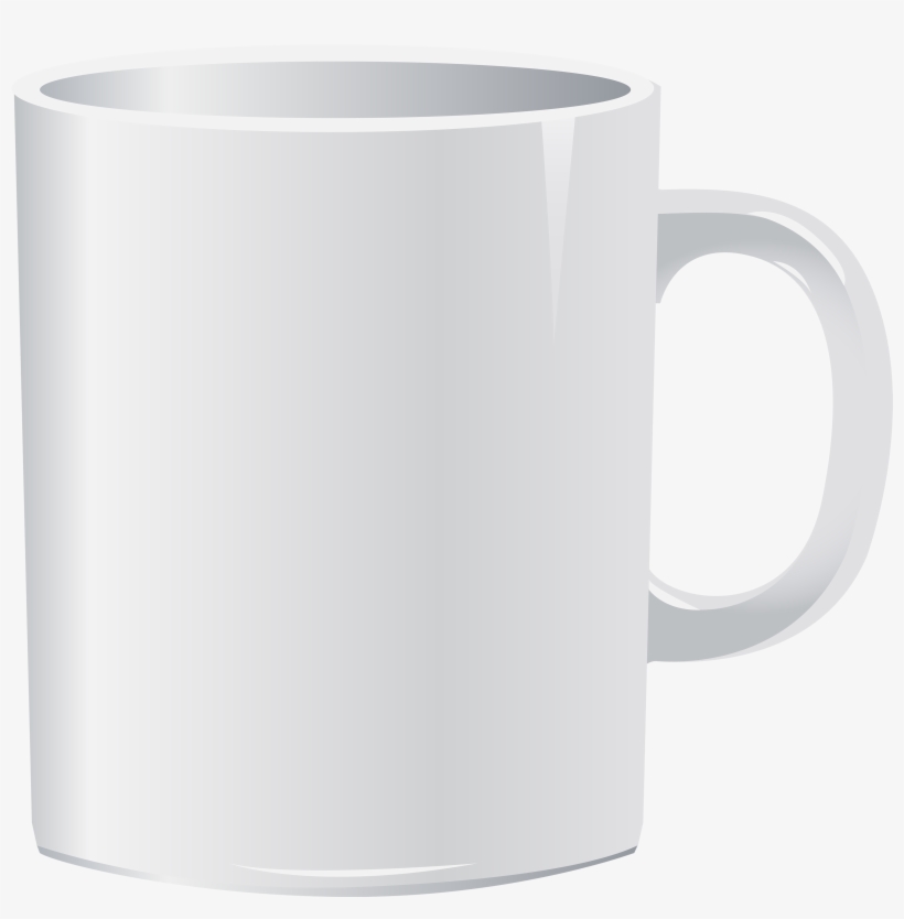 Tea Cup Png Clipart - White Tea Mug Png, transparent png download