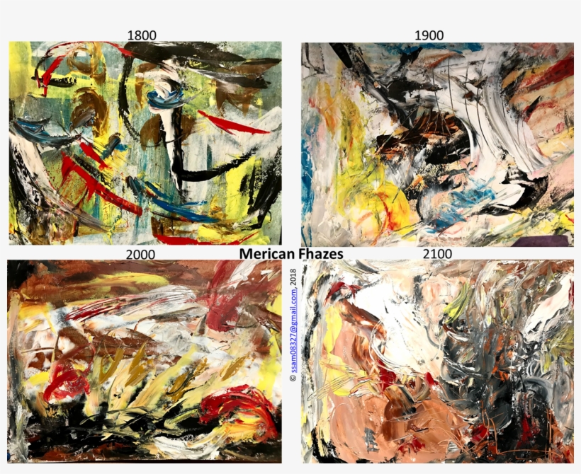 Abstract Oil 24"x30" - Modern Art, transparent png download