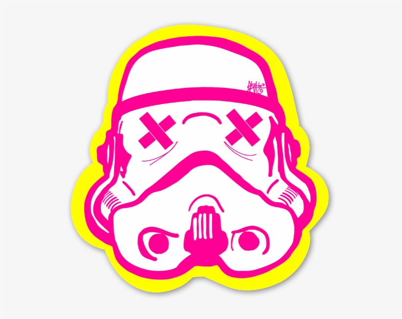 Popart Trooper Sticker - Pop Art Stickers Png, transparent png download