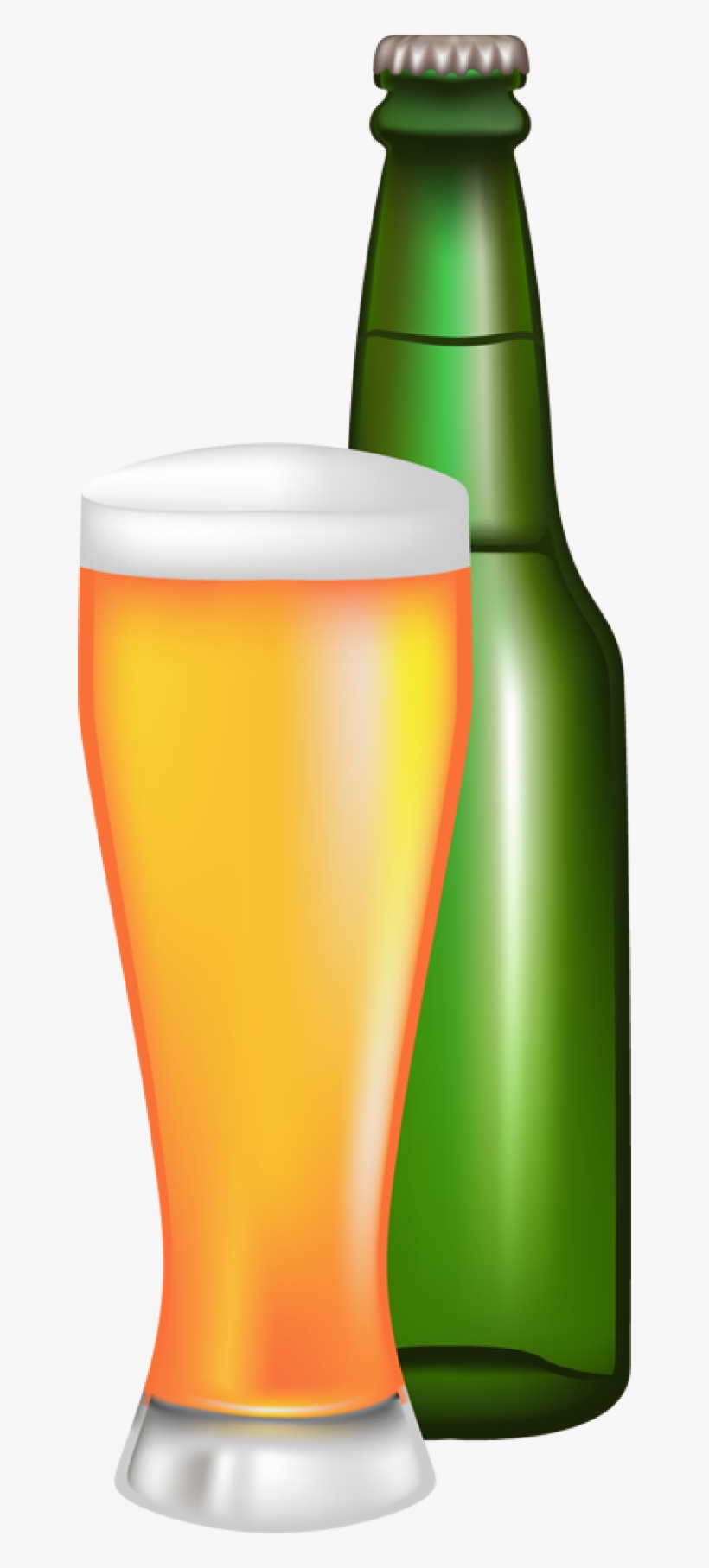 Beer Bottle Clipart - Clip Art, transparent png download