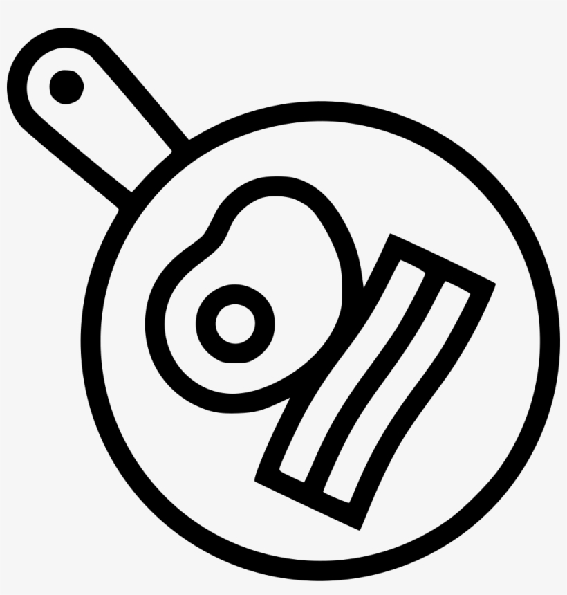 Bacon And Eggs Comments - Egg Bacon Icon Png, transparent png download