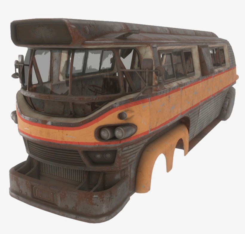 Fo4-bus - Bus, transparent png download