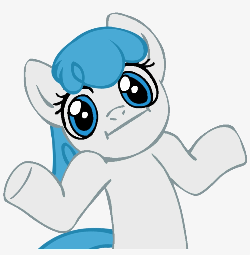 Lightning Bolt Shrug - Pony Shrug, transparent png download