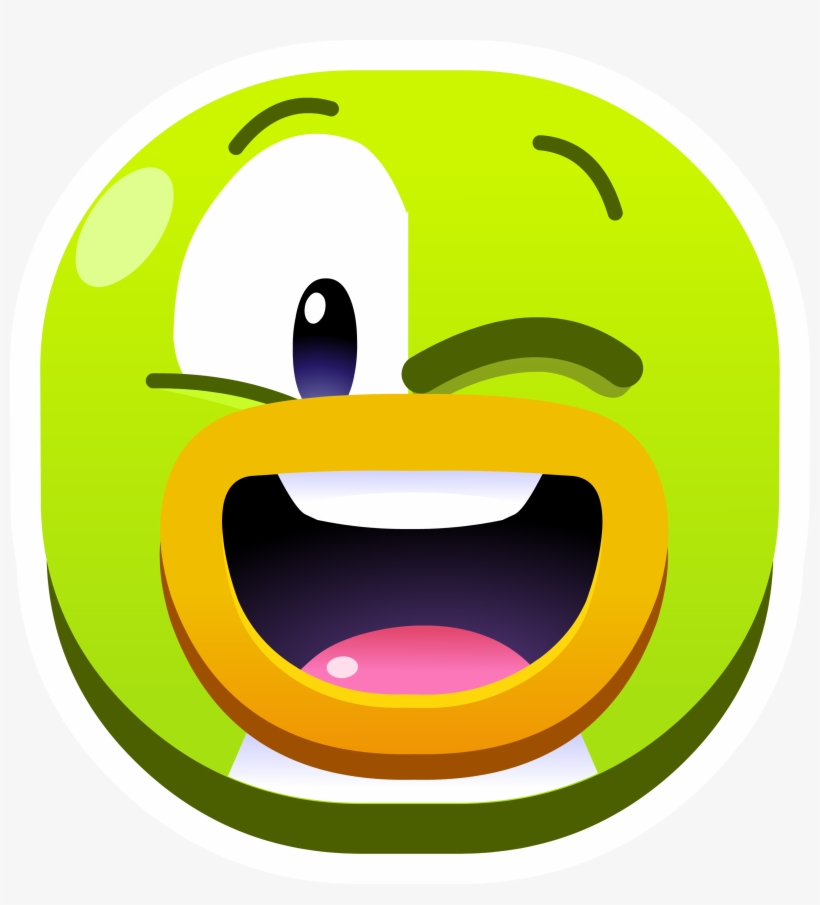 Penguin Emoji Png - Club Penguin Island Emojis, transparent png download