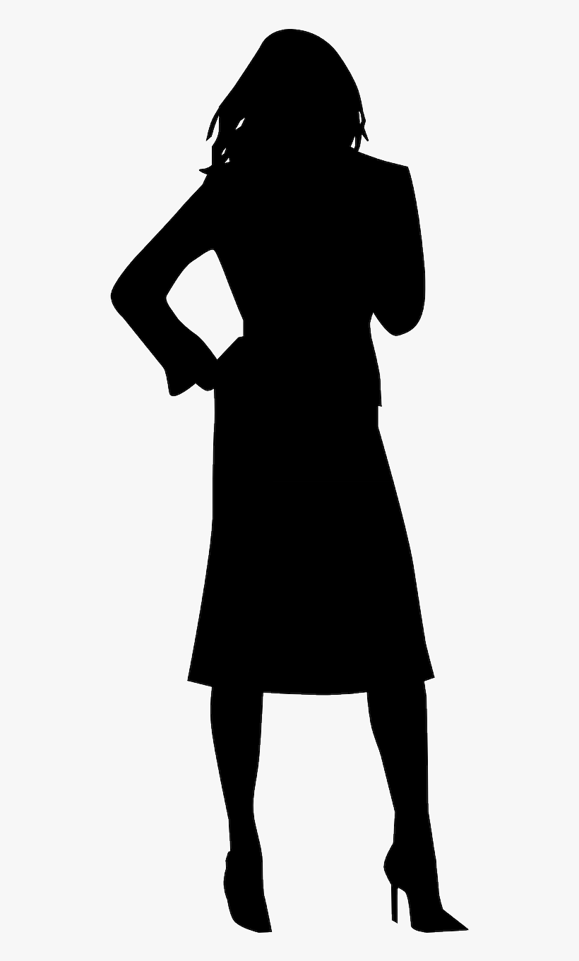 Clip Arts Related To - Woman Silhouette Png, transparent png download