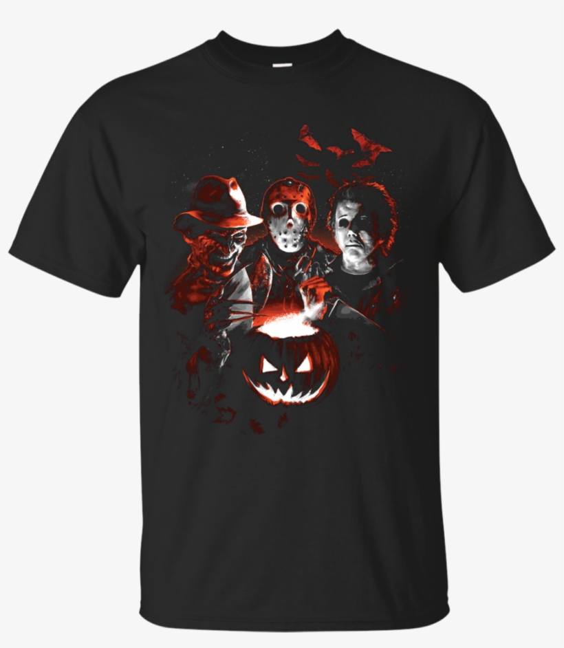Michael Myers Jason Voorhees Freddy Krueger Halloween - Resting Witch Face Shirt, transparent png download