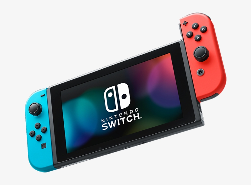 Play Together Anytime, Anywhere - Nintendo Switch Blue And Red, transparent png download