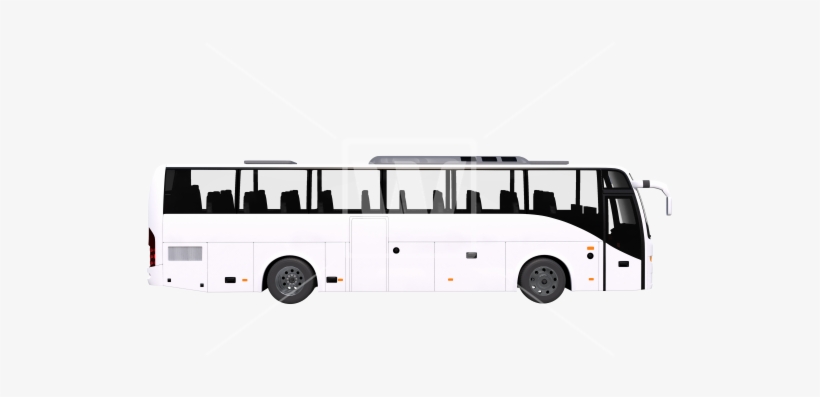 Clip Transparent Download City Bus Png Black And White - Bus, transparent png download
