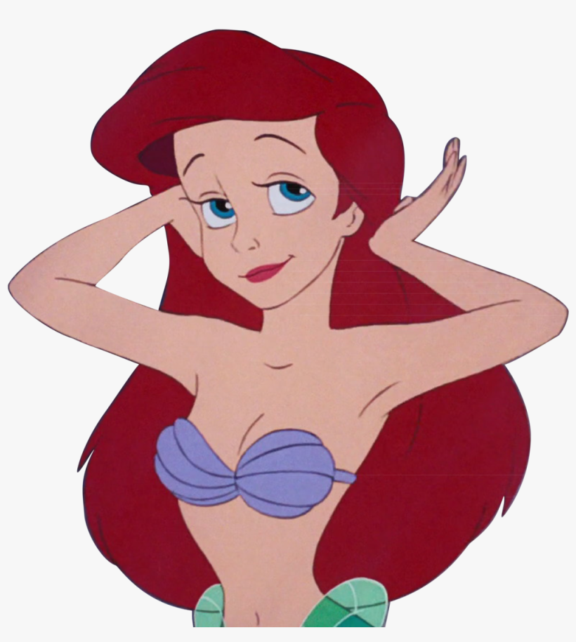 Vector Illustration Mermaid - Little Mermaid Ariel Vector, transparent png download