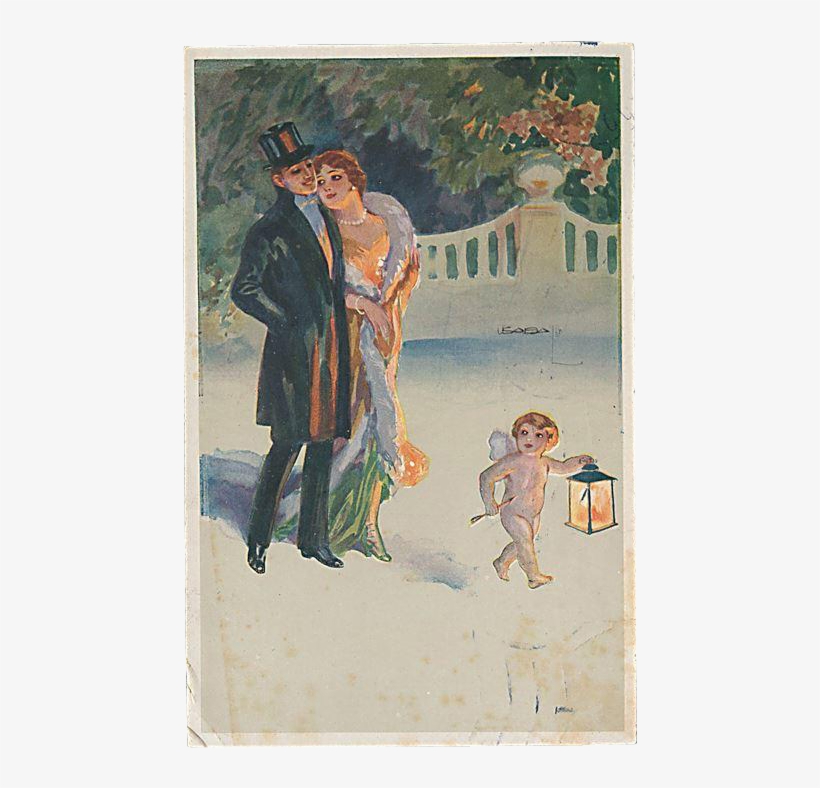 'followers Of Cupid' A Vintage Valentine's Day Www - Valentine's Day, transparent png download