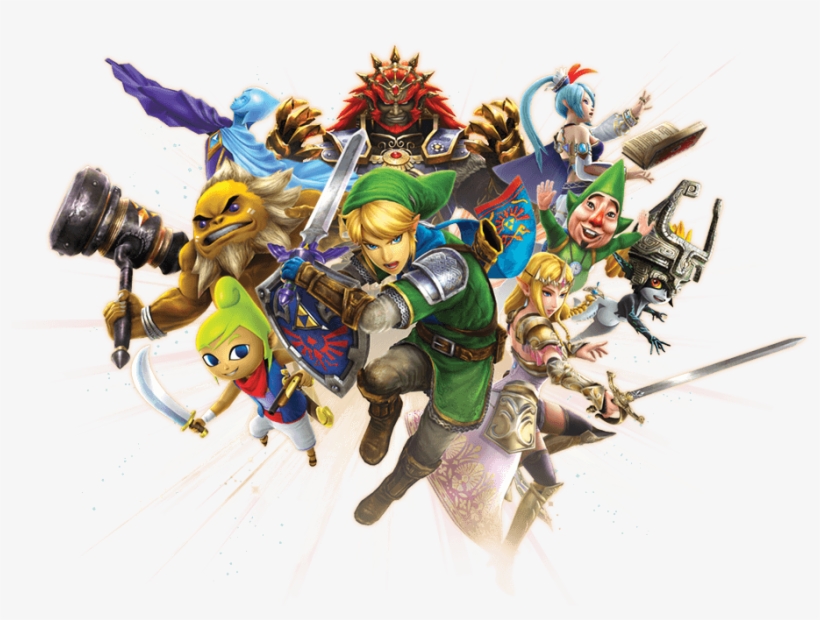 Hyrule Warriors Legends 3ds Game, transparent png download