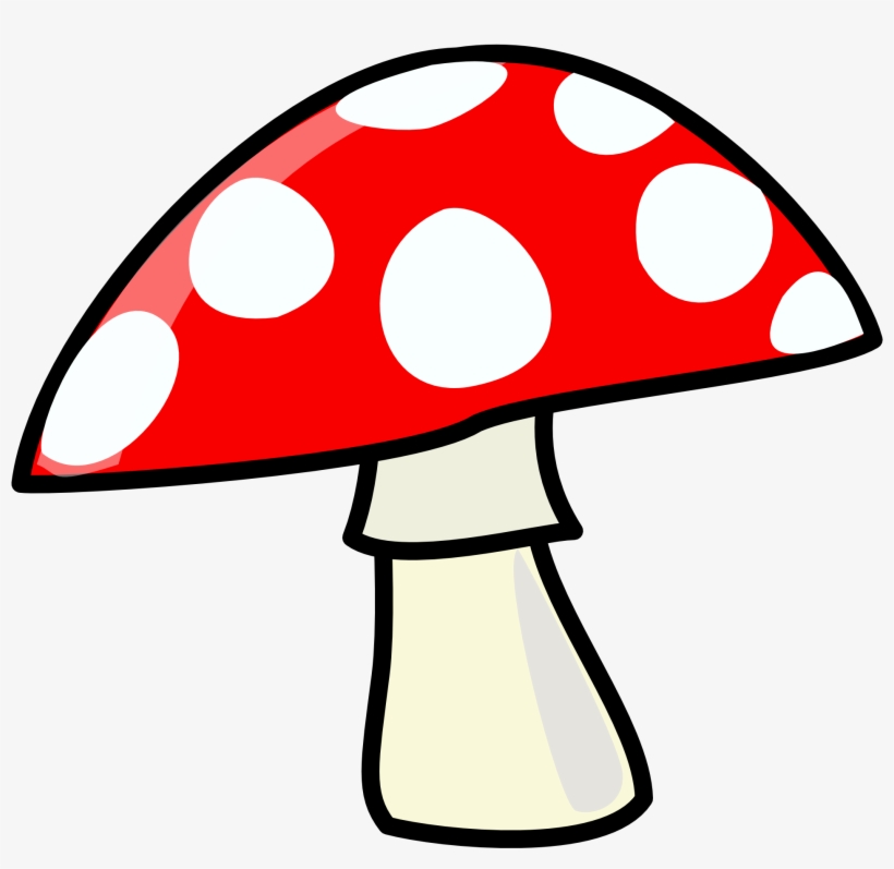 Clipart Info - Cartoon Mushroom, transparent png download