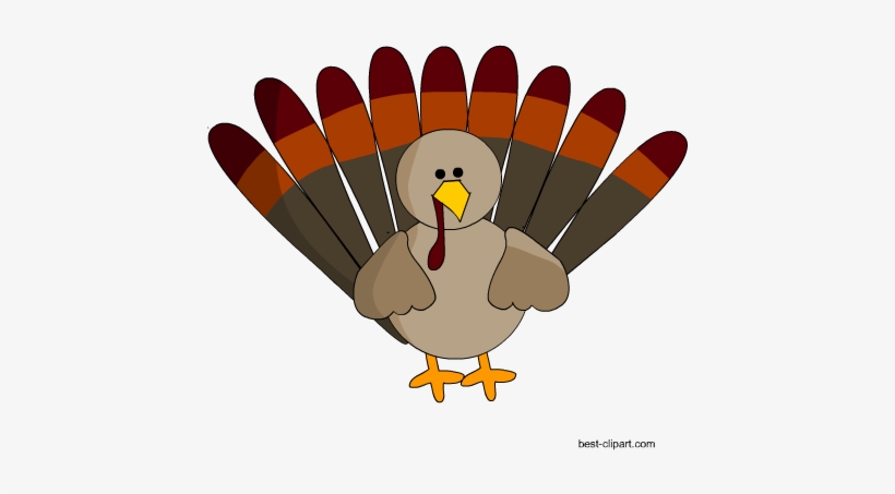Cute Turkey Free Clip Art Image - Tooth Whitening, transparent png download