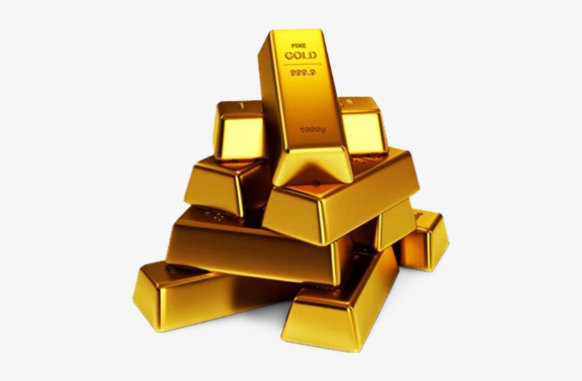 Gold Bricks Png Transparent Image - Conexão Com A Prosperidade, transparent png download