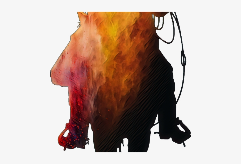 Silueta De Vaquero Png, transparent png download