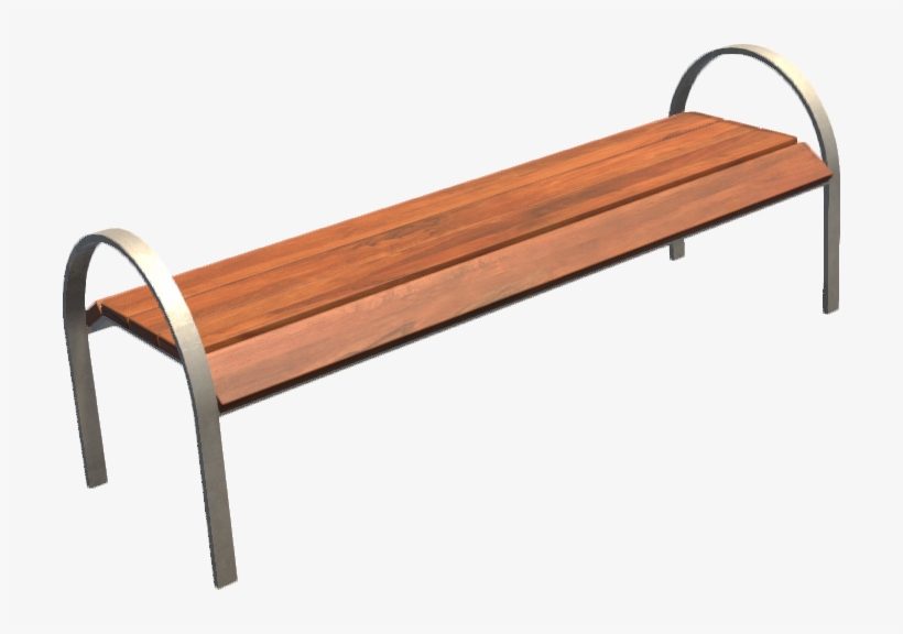 Park Bench V3 - Bench, transparent png download