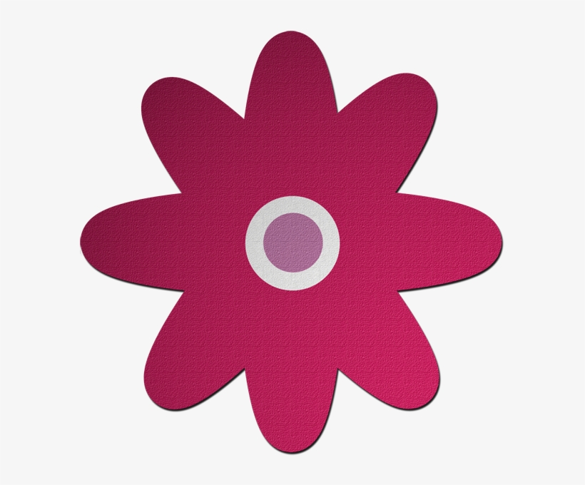 Ornate Pink - Flor De Oito Pontas Molde, transparent png download
