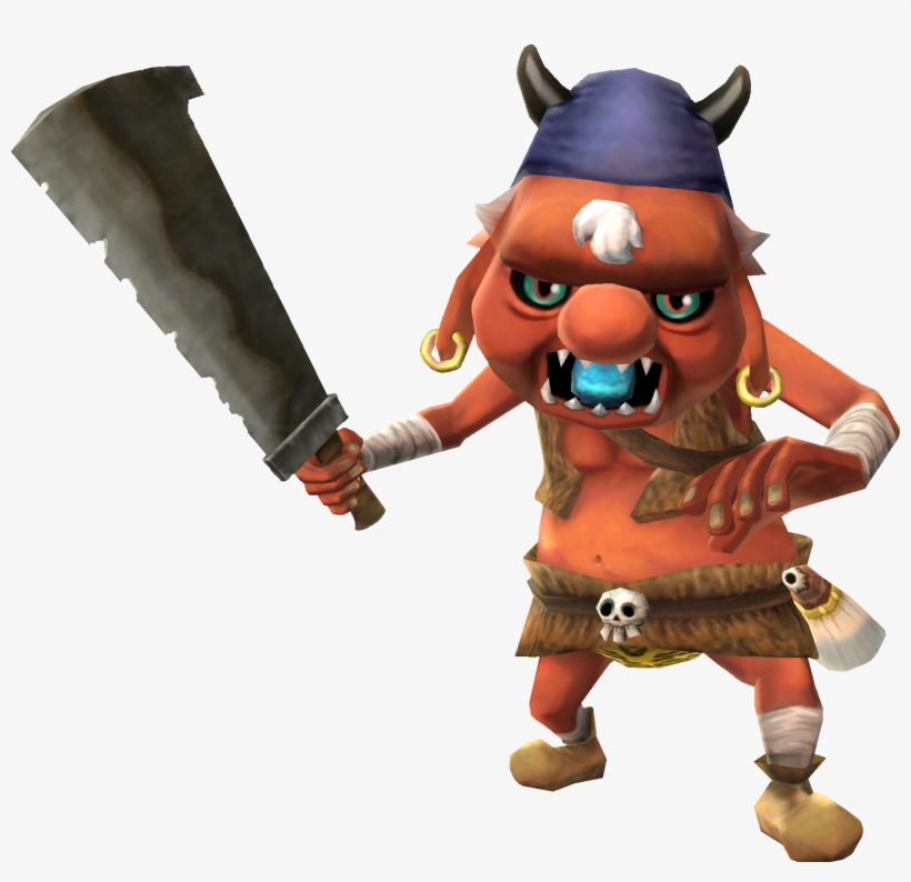 Red Bokoblin Leader - Legend Of Zelda Skyward Sword Bokoblin, transparent png download