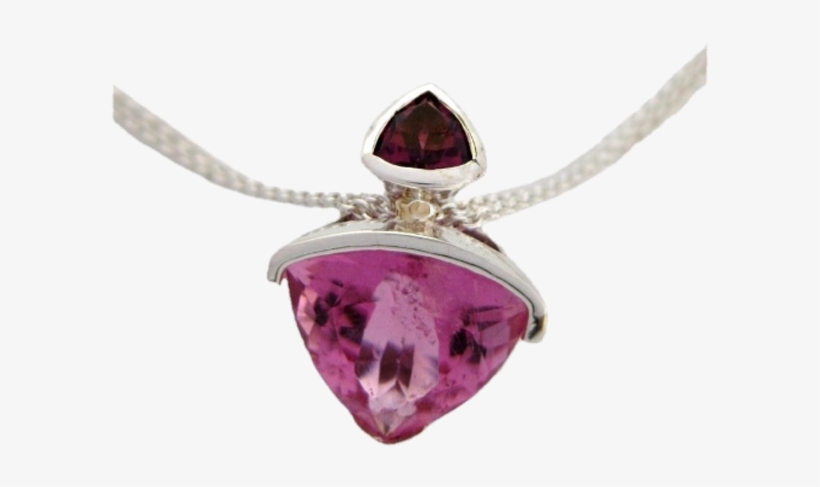 Pink Tourmaline Pendant - Locket, transparent png download