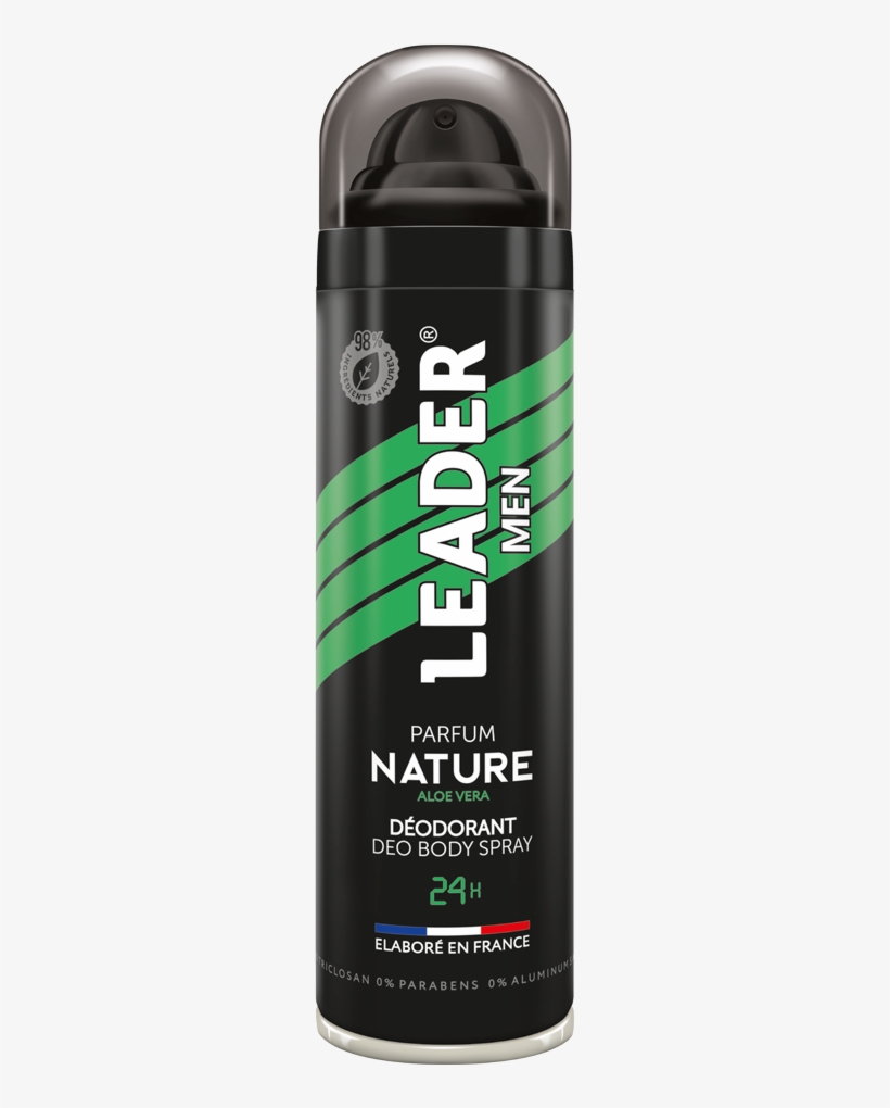 Leader Men Parfum Nature - Deodorant, transparent png download