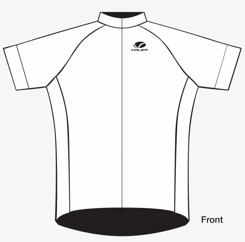 And Jersey Back Files To Help Sketch Ideas - T-shirt, transparent png download