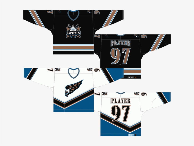 The Worst Jerseys The Capitals Ever Wore Are From An - Washington Capitals, transparent png download