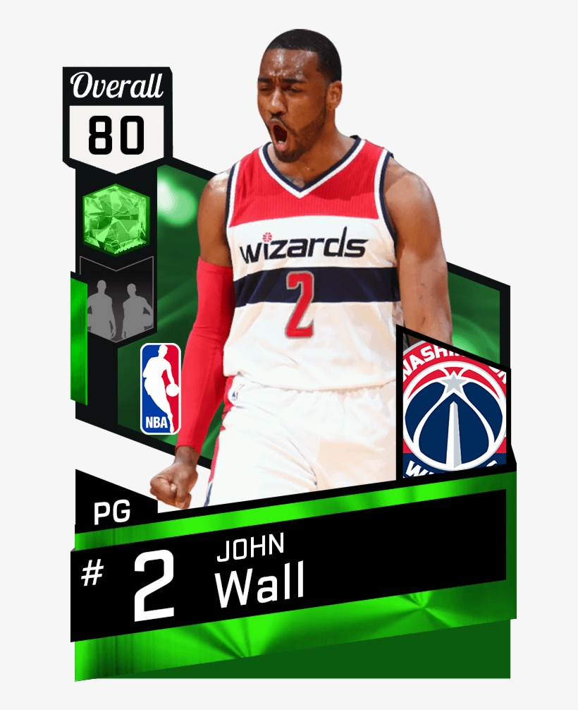 John Wall - Nba 2k17 Damian Lillard, transparent png download