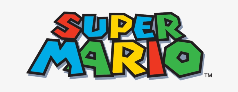 The Logo For The Super Mario Sub-series - Super Mario Logo Png, transparent png download