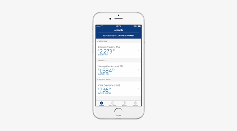 Apple Watch - Citibank App, transparent png download
