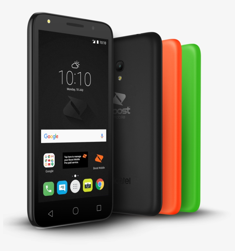 Cheap Data From Boost Mobile For Prepaid Halloweeners - Alcatel Pixi 4 5'' 4g Dark Gray, transparent png download