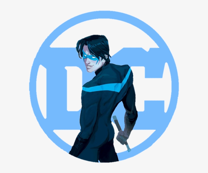 The New Dc Logo Released After Rebirth Customized For - Logo Nightwing Png, transparent png download