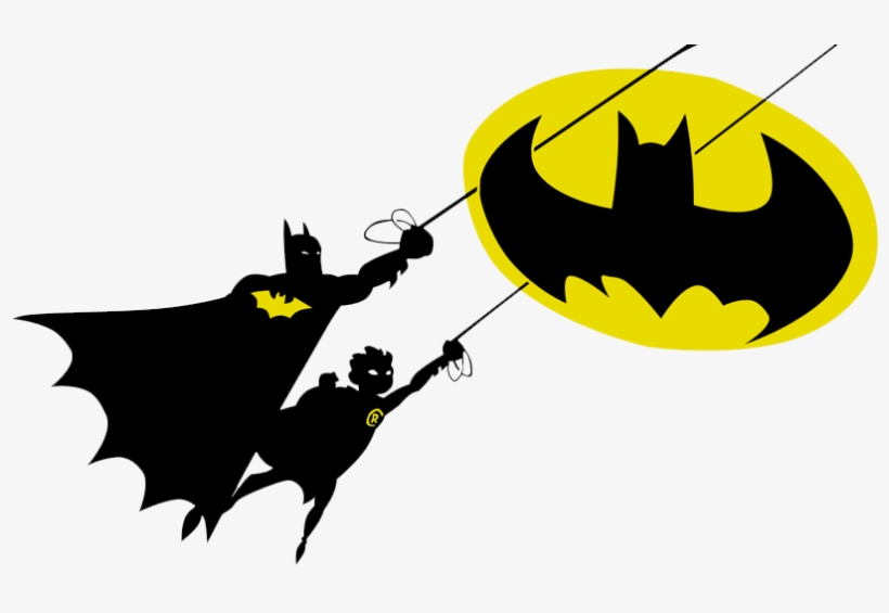 Robin Batman Nightwing Spider - Batman And Robin Logo, transparent png download