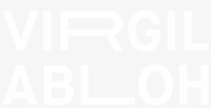 Acclaimed Streetwear Designer Virgil Abloh Is Best - Poster, transparent png download