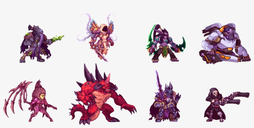 Starcraft Art Hero Storm - Heroes Of Storm Kolay Cizim, transparent png download