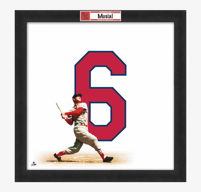 St Louis Cardinals Uniframe Framed Posters - St. Louis Cardinals Stan Musial Desktop Statue, transparent png download