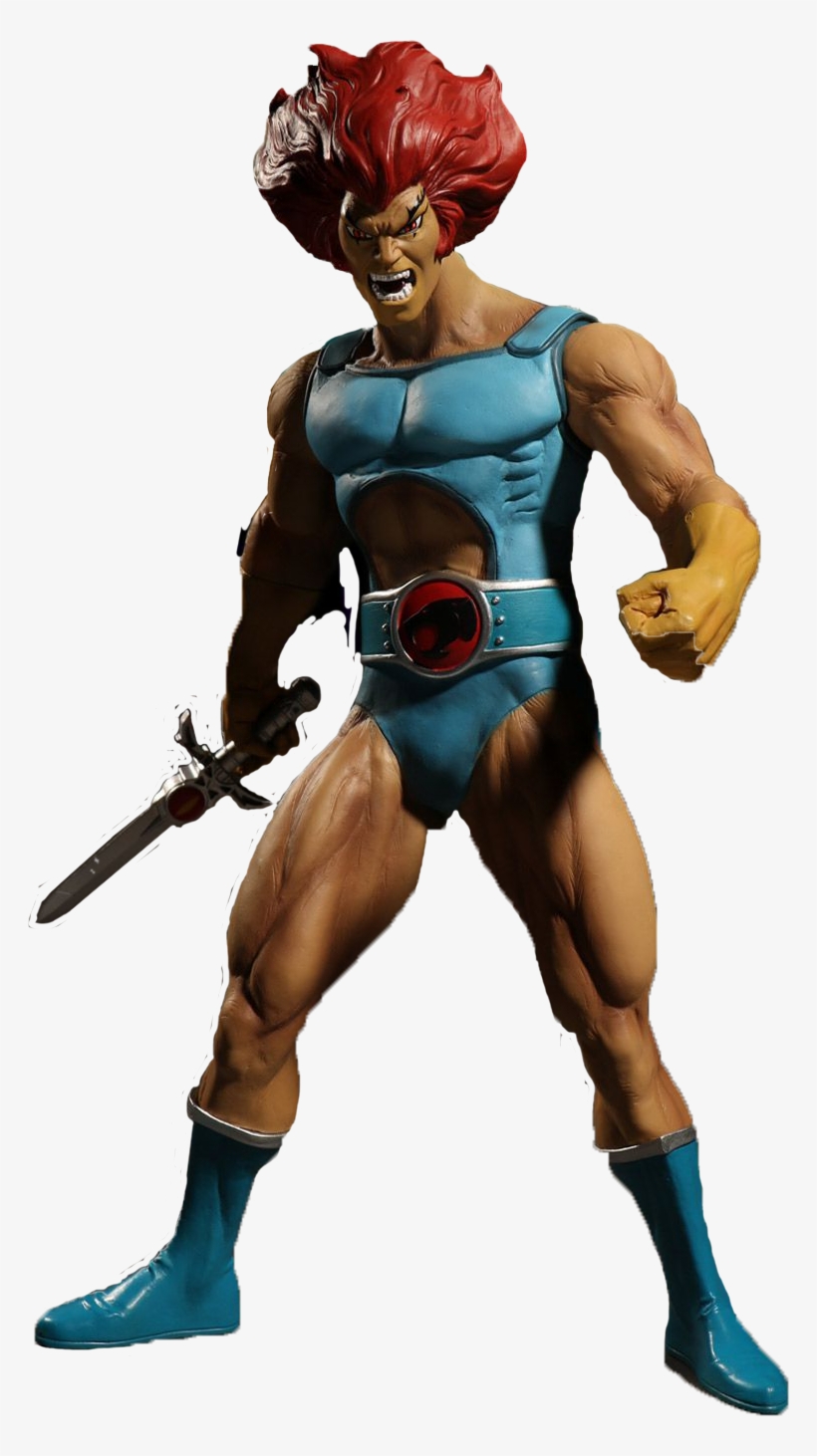 Thundercats - Thundercats 14" Mega Scale Deluxe Edition Lion-o Figure, transparent png download