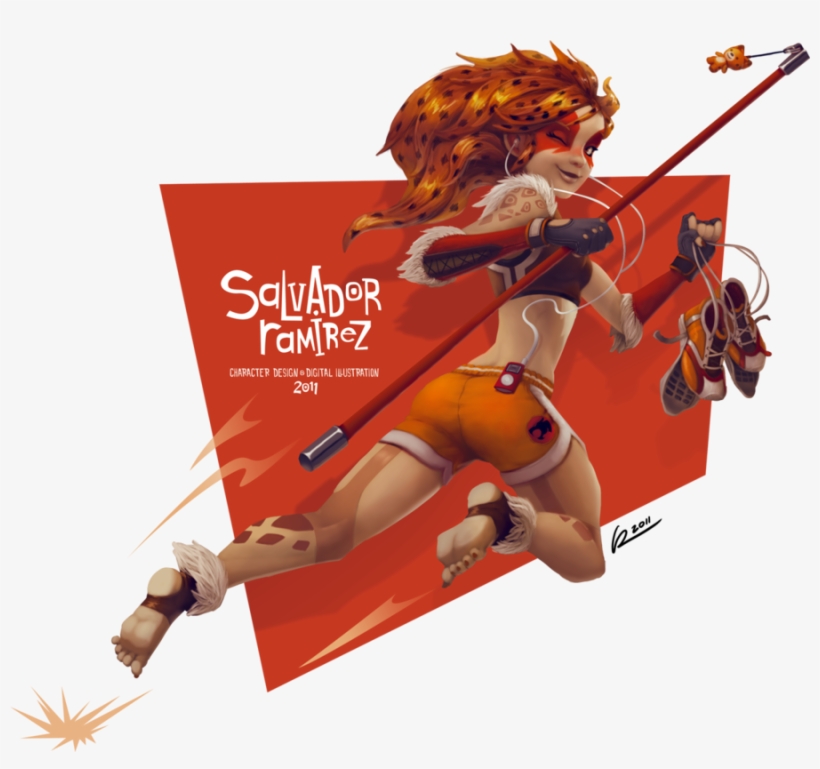 Salvador Ramirez - Thundercats 2011 Cheetara Feet, transparent png download