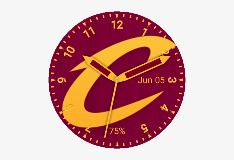 Cleveland Cavaliers Wine And Gold - Bulova Men's Brown Strap Watch, transparent png download