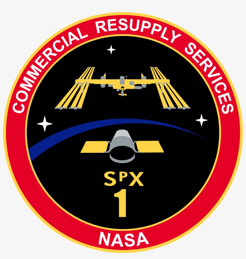 Spacex Crs-1 Patch - Sp X-1 Nasa Throw Blanket, transparent png download