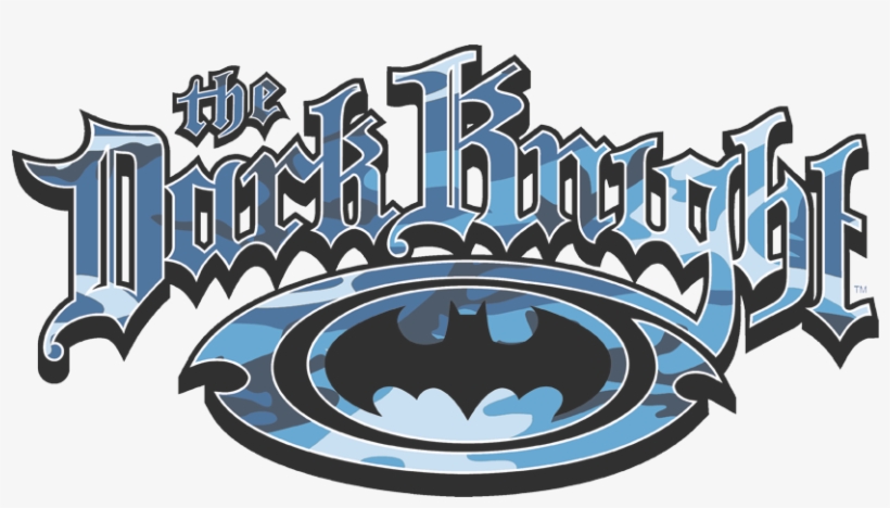 Batman Dark Knight Blue Camo Men's Regular Fit T-shirt - The Dark Knight, transparent png download