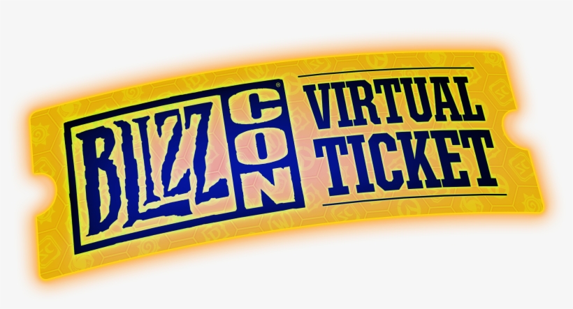 Blizzcon2017 Virtual Ticket Logo - Blizzard Entertainment, transparent png download