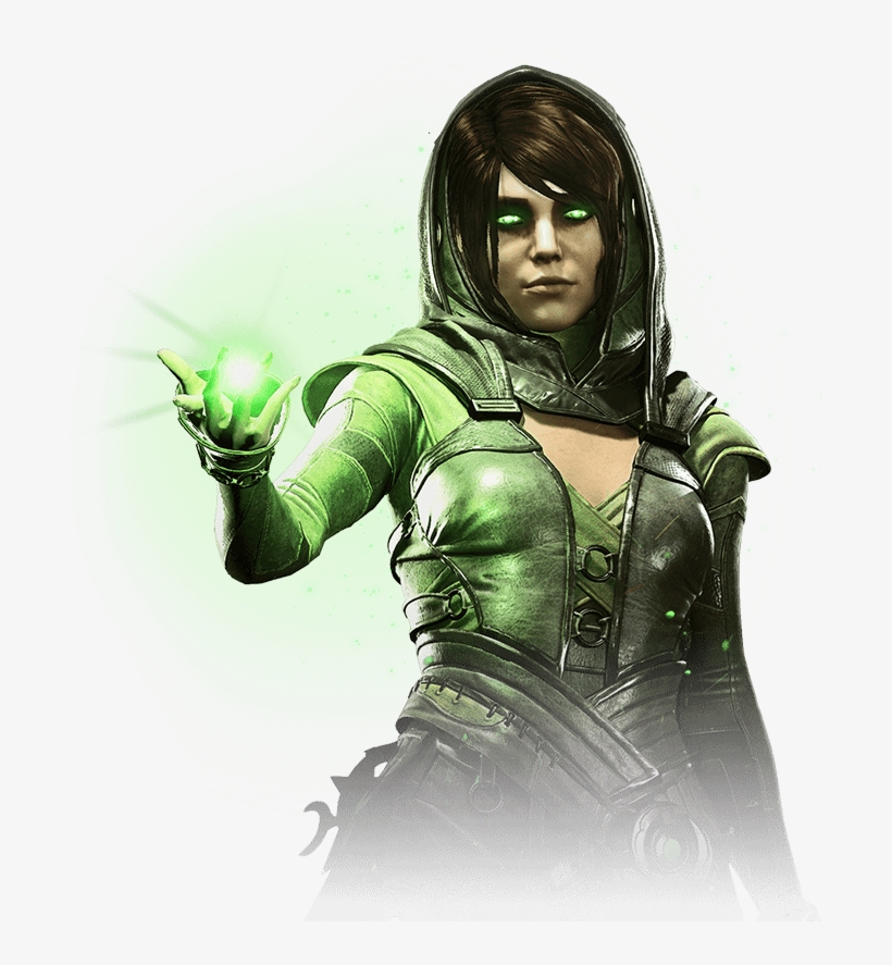 Prometheus Drawing Injustice 2 Black And White Stock - Enchantress From Injustice 2, transparent png download