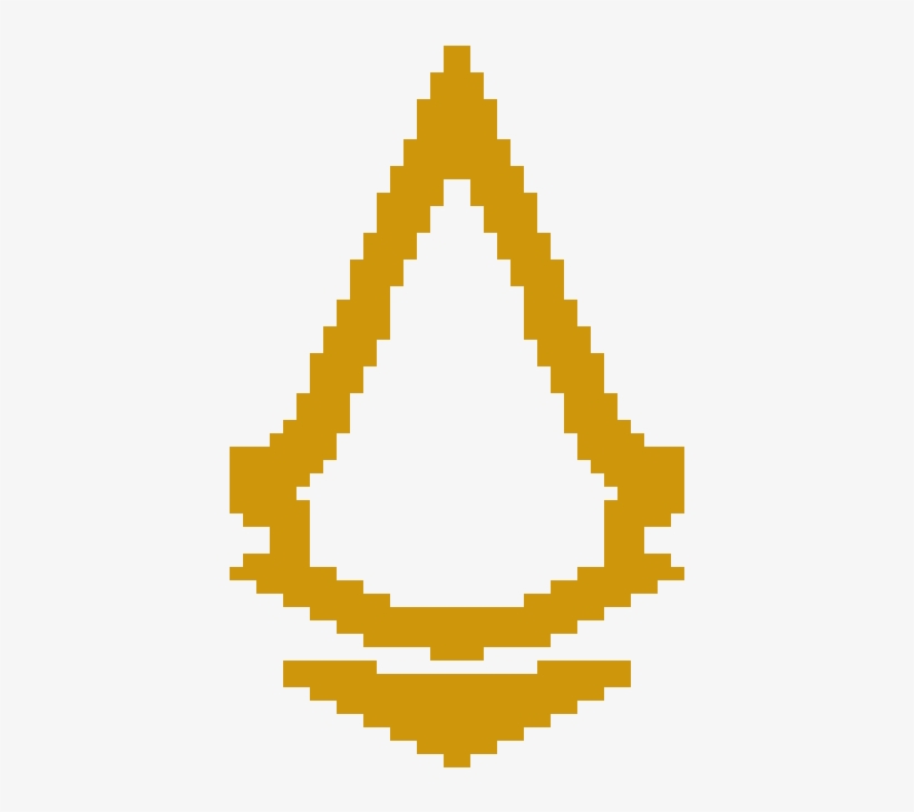 Assassin Creed Symbol Gold - Emblem, transparent png download