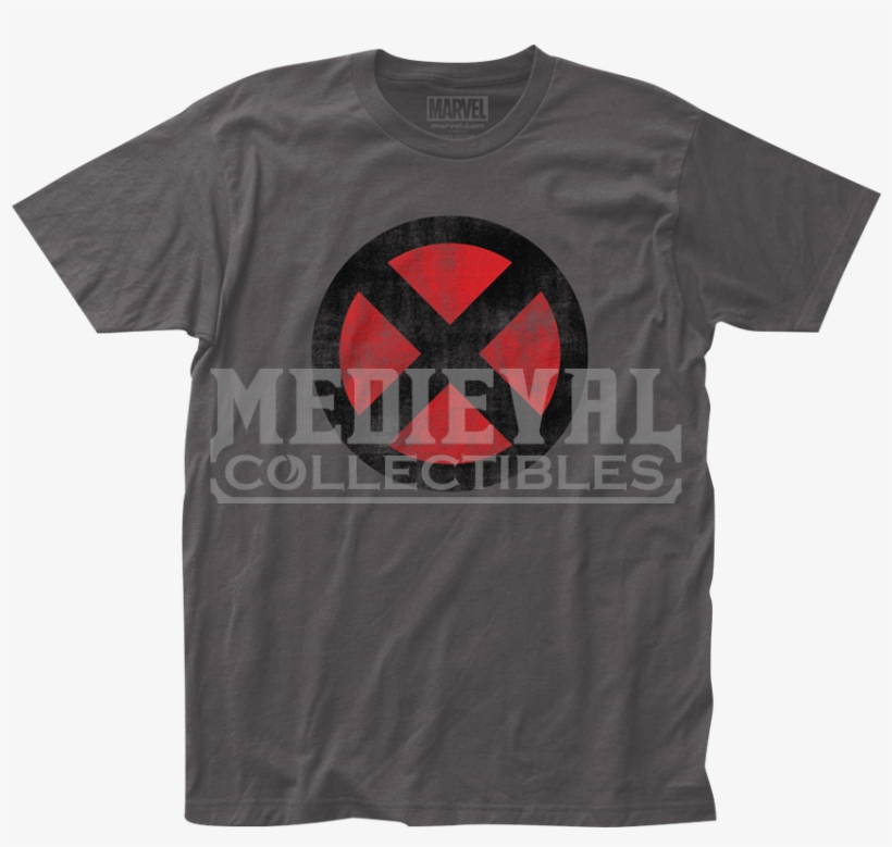 X Men Distressed Logo T Shirt - Beavis And Butthead Work Sucks Tee, transparent png download