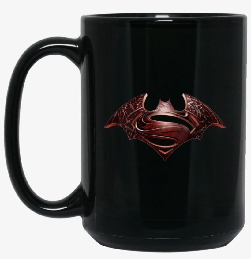 Batman Vs Superman Logo Bm15oz 15 Oz - Superman Logo, transparent png download