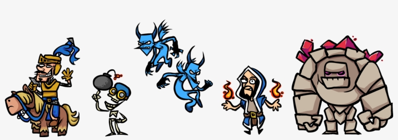 Clash Royale Troops - Clash Royale Pictures Of Troops, transparent png download