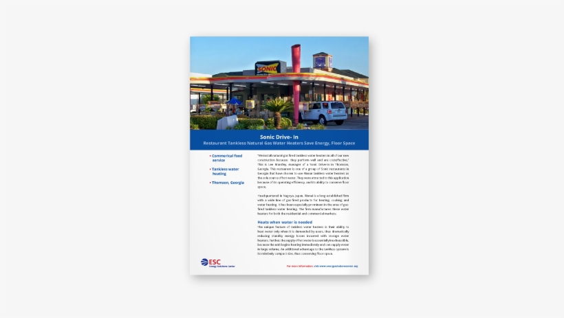 Download Case Study - Sonic Drive-in, transparent png download