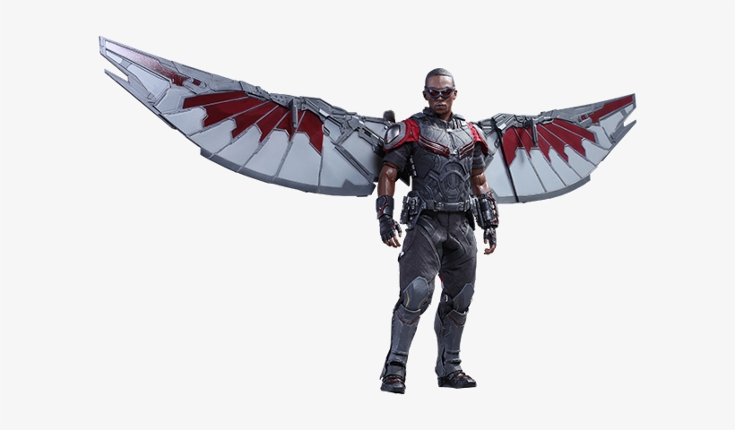 Falcon Action Figure - Falcon: Captain America Civil War: Hot Toys, transparent png download